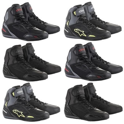 Alpinestars Faster 3 Drystar Motorradstiefel Sport Race Paddock Bike Schuhe