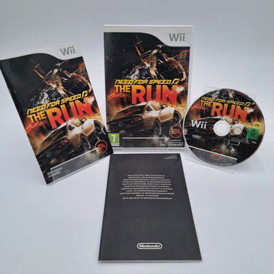 Need for Speed The Run Wii Nintendo Wii U Complete Multilingual PAL ITA + EU   