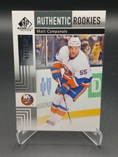 Matt Campanale /699 SP Authentic Rookies 11-12 Game Used - NHL New York Islander