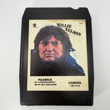 Willie Nelson - Country Favorites - Restored 8 Track Tape - New Pad and Splice