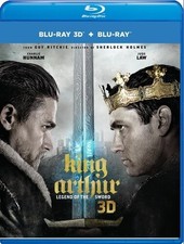 King Arthur: Legend of the Sword New Blu-ray 3D With Blu-Ray, Ac-3/Dolby Dig