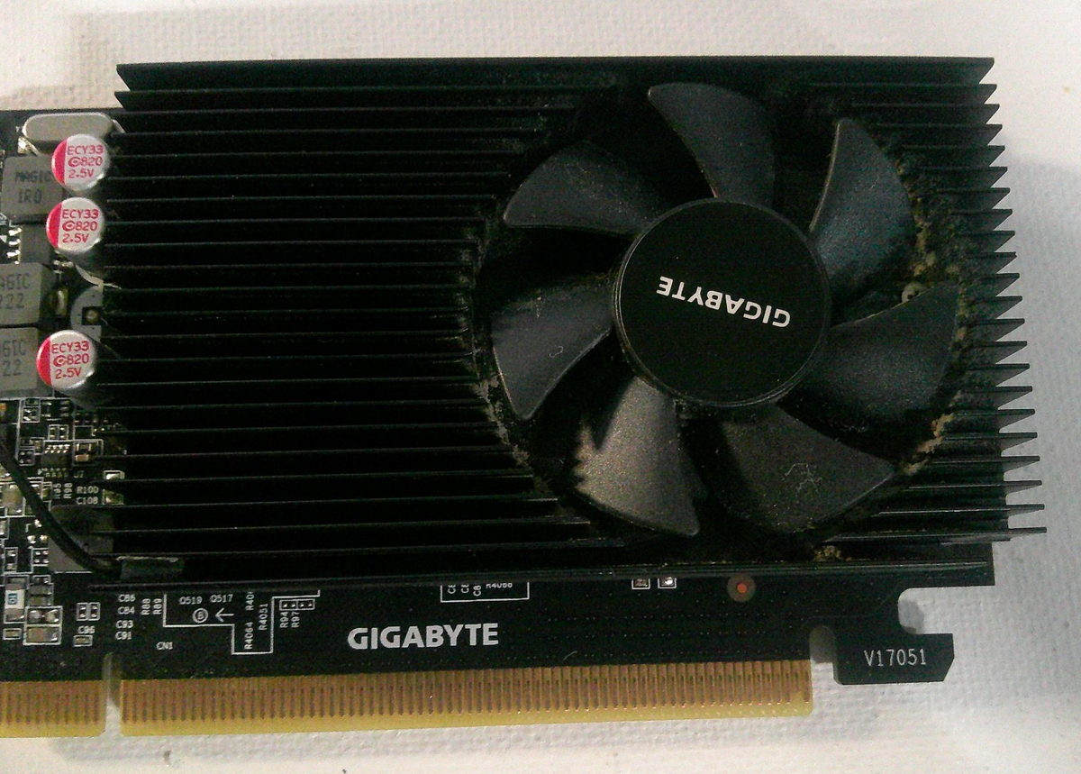 GIGABYTE NVIDIA GeForce GT 1030 Low Profile 2G 2GB GDDR5 Graphics