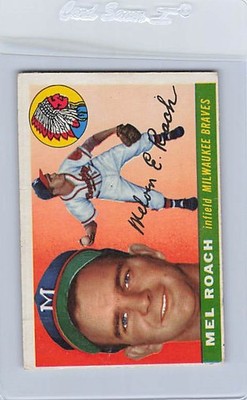1955 Topps #117 Mel Roach Braves VG *DA-E2716