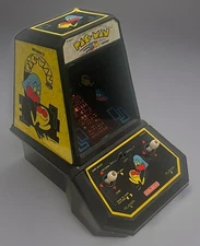 Vintage Coleco Pac-Man Tabletop Mini Arcade Video Game 1981 Midway -Works! Nice!