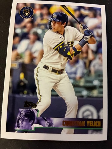 2025 Topps Archives #195 Christian Yelich | Baseball Card