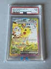 Pokémon Pikachu ex 238/191 Sv08: Surging Sparks Illustration Rare Holo PSA 7