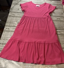 Old Navy girls dress Pink Pockets, size XL extra large 14 - 16