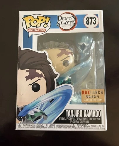 Demon Slayer Tanjiro Kamado Exclusive Funko Pop! 873 in Pop Protector