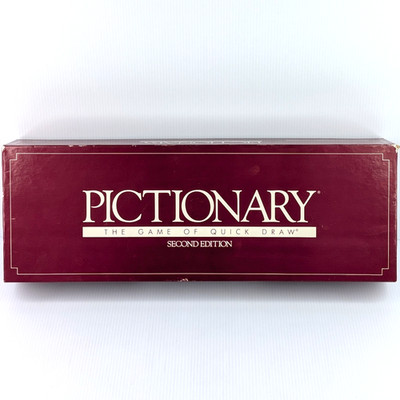 1987 Pictionary 2nd Edition Charades Game 100% COMPLETE Family Gift
