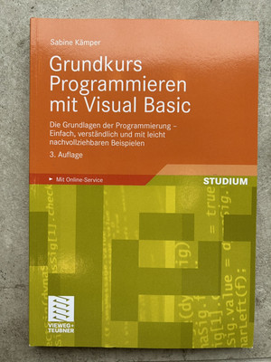 Grundkurs Programmieren mit Visual Basic
