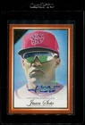 2019 TOPPS GALLERY ORANGE #7 JUAN SOTO AUTOGRAPH /25 NMMT *358992