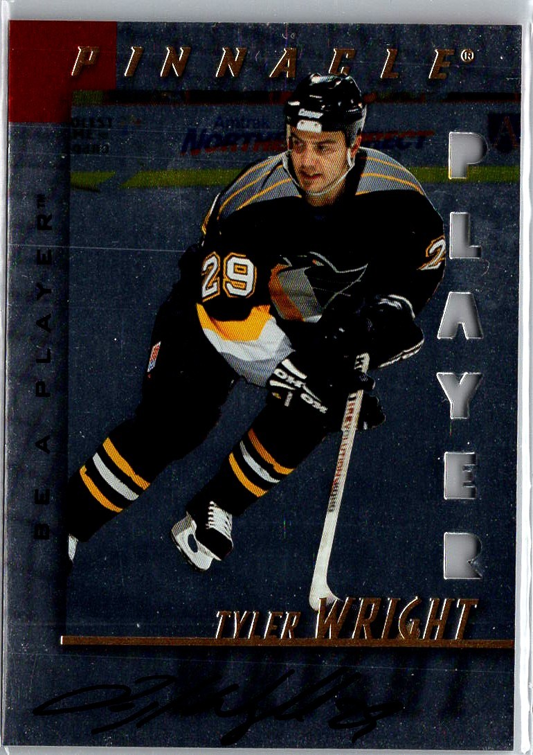1997-98 Pinnacle Be a Player Autographs Die Cut Tyler Wright Auto #64