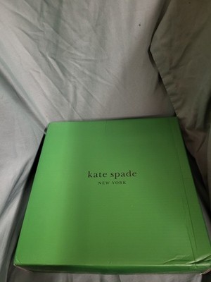 Kate Spade Geo 9.25 Inch Accent Plates Navy! New!