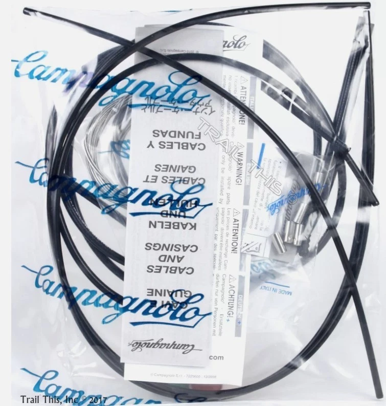 Campagnolo ErgoPower UltraShift Cable Housing Set Bike Brake Shifter Shift Black - Image 2 of 3