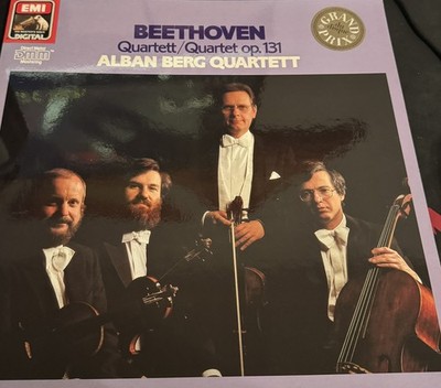 12'' BEETHOVEN STREICHQUARTETT ALBAN BERG QUARTETT Cover Mit Unterschrift 