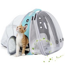 halinfer 005 Dual Expandable Cat Backpack Carrier 20 lbs Large Fat Cat Puppy