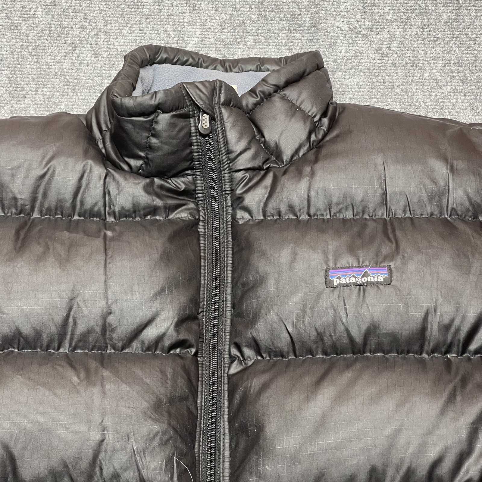 Vintage Patagonia Jacket Mens XL Black Down Puffer Insulated Full Zip 2006 Rare image 4