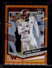 2023 Donruss Optic #196 Jahan Dotson Holo