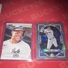 Topps Aaron Judge New York Yankees Chrome 2-Card Lot Stadium Club & Bowman