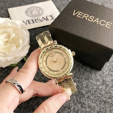 Women's Classic Versace Quartz Watch Dial 37mm - Alloy wristband with box