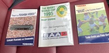 Rare Rugby Union World Cup 1995 South African airways map guide