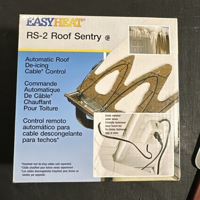Automatic roof de-icing control  Easy Heat  RS-2  NEW roof sentry 