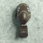 LEGO Droid Head 98103pb01 White Eyes and Dark Tan Lines Dark Brown x1 Genuine