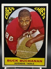 1967 Topps - Buck Buchanan #71 EX Chiefs Legend #D