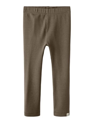 Leggings Unisex Kinder Lil' atelier Nmngayo Slim, Shitake, GrößE 92, Baumwolle-image