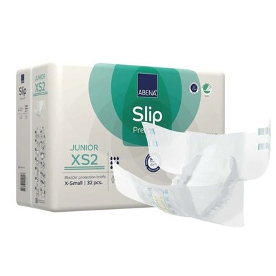 Abena Slip Premium Junior XS2 Youth Incontinence Brief XS 1000021279 62 32 Ct