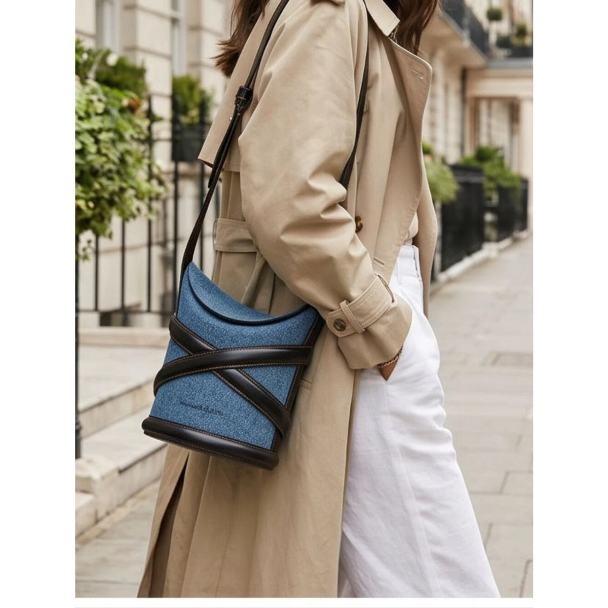 Alexander McQueen Bucket & Drawstring Bags for Women for sale | eBay