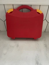 LEGO Classic Brick Organizer Storage Carrying Case Dividers Red, Yellow Clips