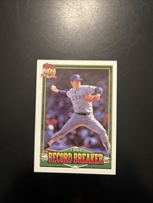 1991 Topps - Record Breaker Nolan Ryan #6 HOF