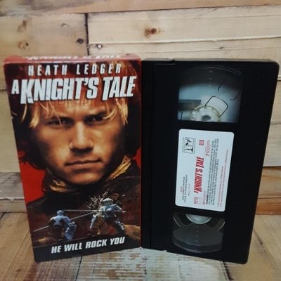 A Knights Tale VHS Used Heath Ledger Medieval Action Romance