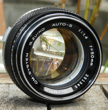 DDP US Olympus OM-System G.Zuiko Auto-S 50mm f/1.4 Tested Working JAPAN 