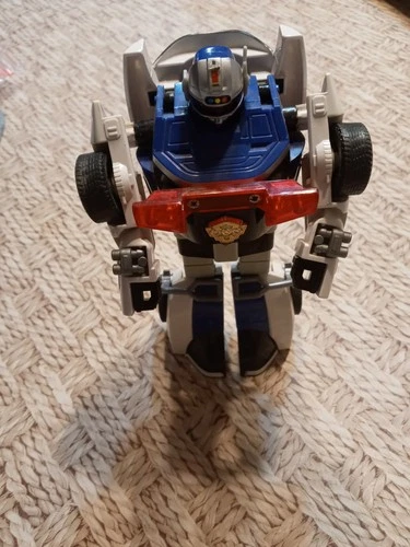 Transformers Robo Racer Vintage 1996 Bandai Power Rangers Police Car