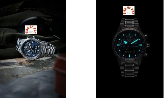 CITIZEN JV2000-51L , Sky Pilot , Promaster, Zafiro,20 Bar, *FREE SHIPPING* - Image 4 of 4