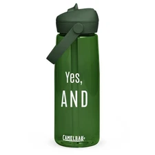 Yes, and Camelbak Flip straw water bottle