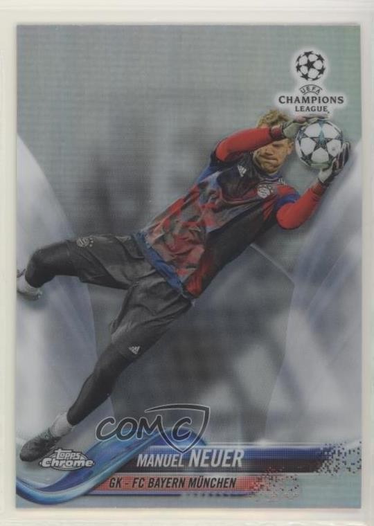 2017-18 Topps Chrome UCL Refractor Manuel Neuer #46 03uo