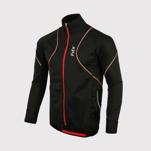 Clerance Cycling Jersey Long Sleeve Thermal Windproof Softshell Jacket Biking - Picture 13 of 21