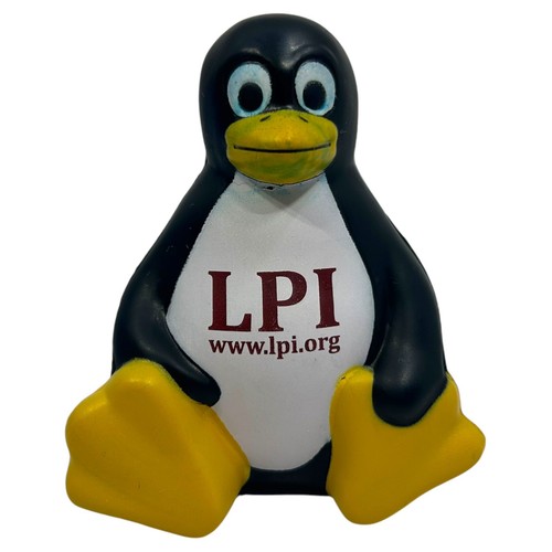 Linux Professional Institute (LPI) Tux Penguin Soft Foam Stress Ball Squishy