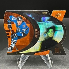 1997-98 SPx Hockey - Joe Juneau HOLOGRAM DIE - #49 BRONZE FOIL PARALLEL CAPITALS