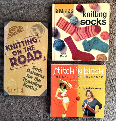 Lot of 6 KNITTING BOOKS - Babies - Socks - PATTERNS - Basics - HANDBOOK - Picture 2 of 2