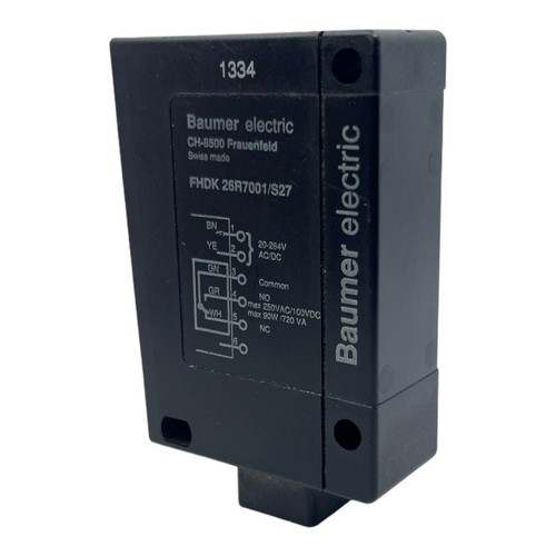 Baumer electric FHDK26R7001/S27 Lichttaster 20-264V AC/DC max.:250VAC/100VDC - Picture 3 of 12