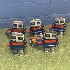 1 New Z Wind Ups Volt the Robot WORKS walks Tomy