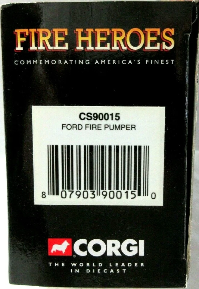 CORGI CS90015 FIRE HEROES FORD FIRE PUMPER NEW - Image 3 of 3