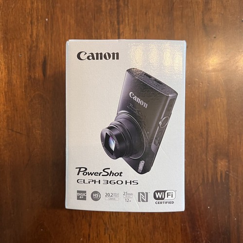 🚨Canon PowerShot ELPH 360 HS Digital Camera 12x WiFi USA BASED🇺🇸 SHIPS