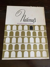 Vintage New Nylon National Hosiery 6 pair Size B Neutral Beige 6 Pr Mixed Lot Y