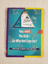 America Online AOL 1996 Version 3.0 For Windows 3.5" Floppy Disk 