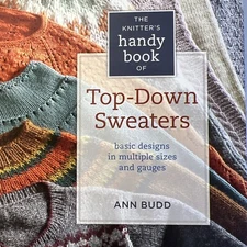 The Knitter's Handy Book of Top-Down Sweaters : Designs in … Lot of 7 Bks - K1